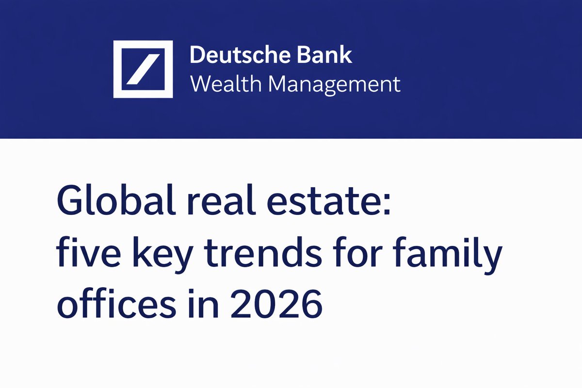 Real Estate 2026

5 Key Themes for Family Offices

Here's the lowdown:

1. Residential real estate: cross‑border capital on the rise

• Cross-border demand is rising
• Dubai leads super-prime sales; Abu Dhabi, Qatar, Singapore and Hong Kong see upticks 
• London softens on tax