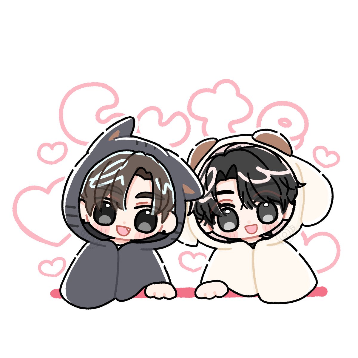 #TXTfanart 
　
.∧ ,,, ∧ 다고냥 ＆ 밤긋 ❣
( ◑.̱◑ ) ੭ ૮՞⁔ơ ·̮ ơ⁔՞ა