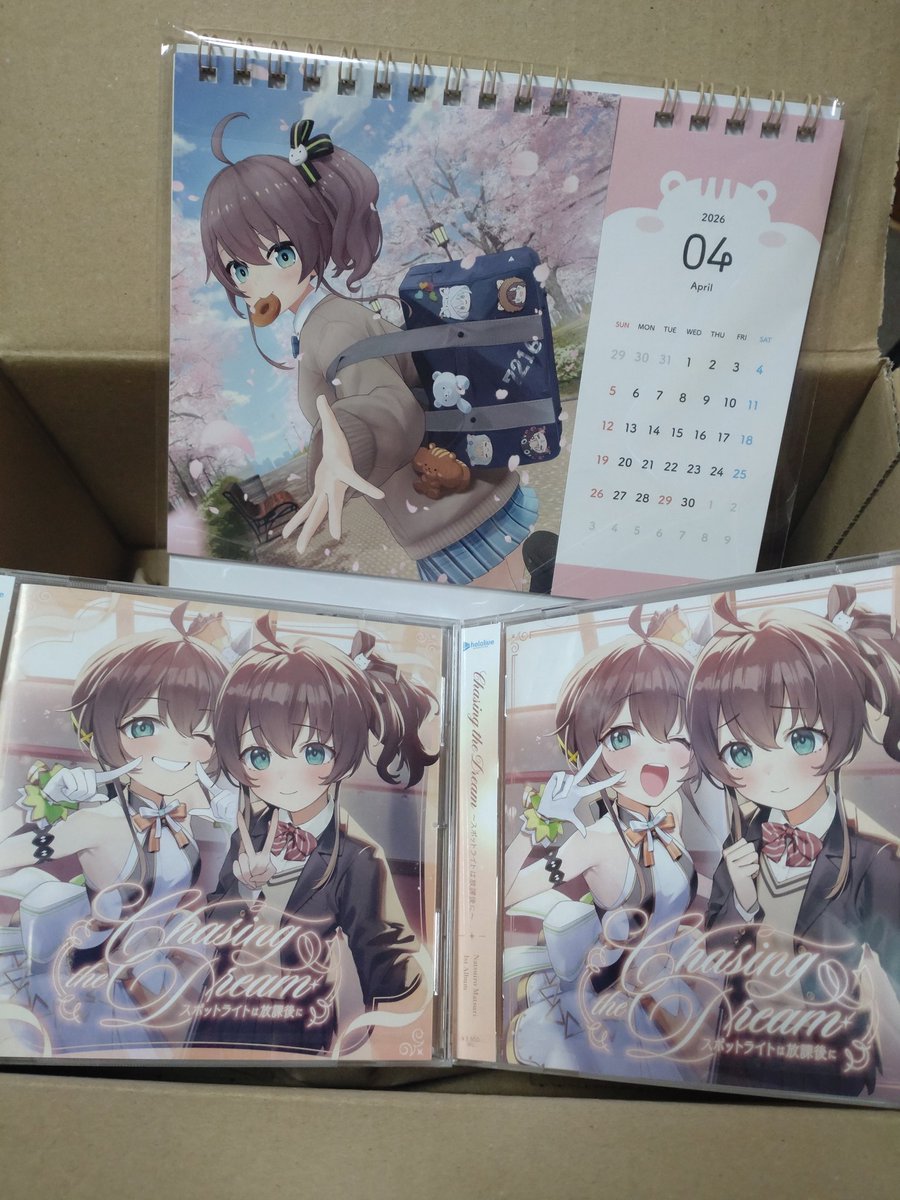 まちゅのアルバム届いた
いっぱい聴こう

ワンマンライブ、待ってます