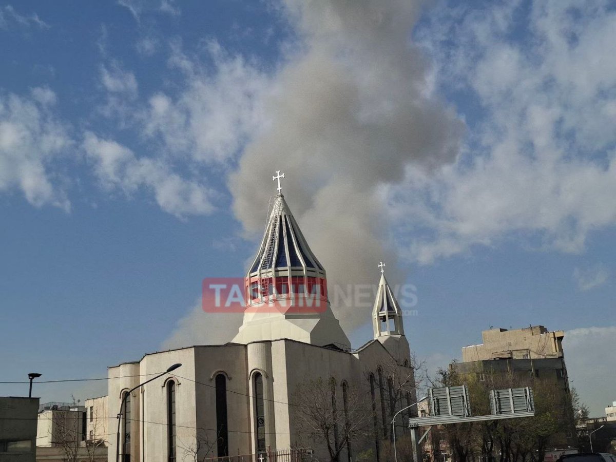 Tehran's St. Sarkis Armenian cathedral