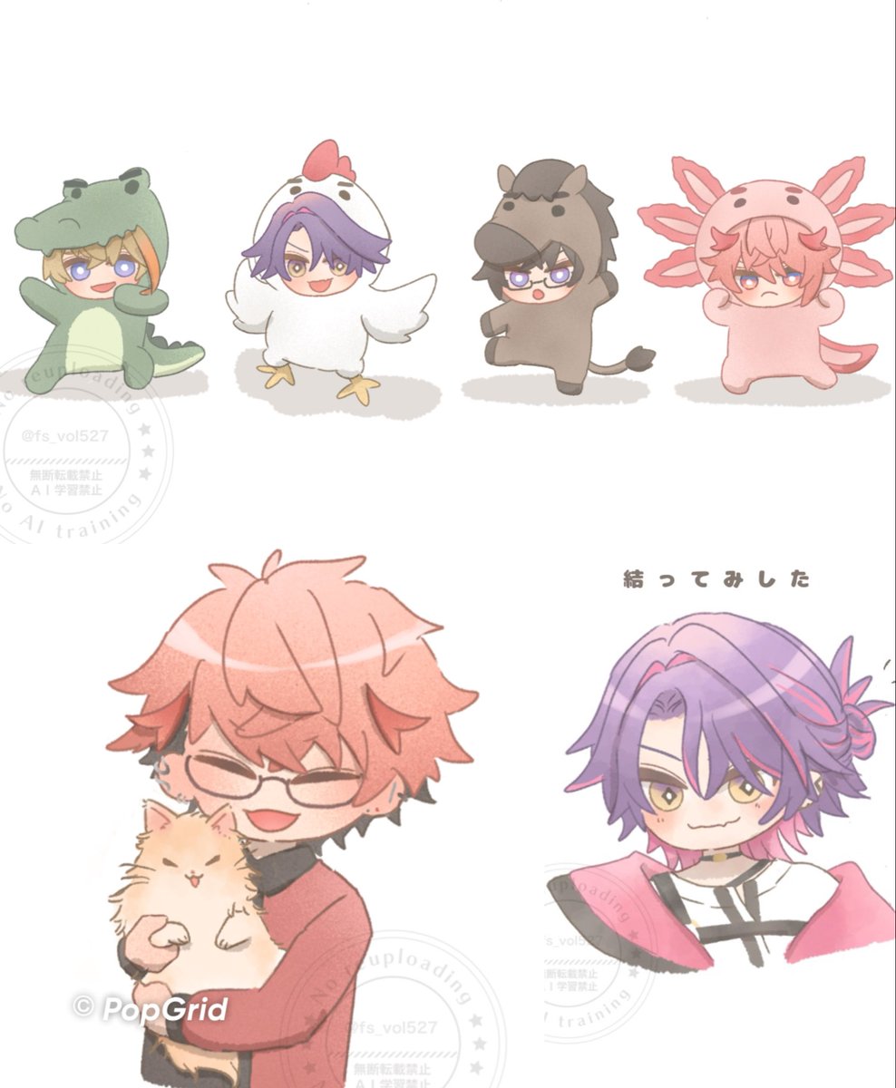 今月描いた絵を晒そう 今月もたくさん見ていただきありがとうご