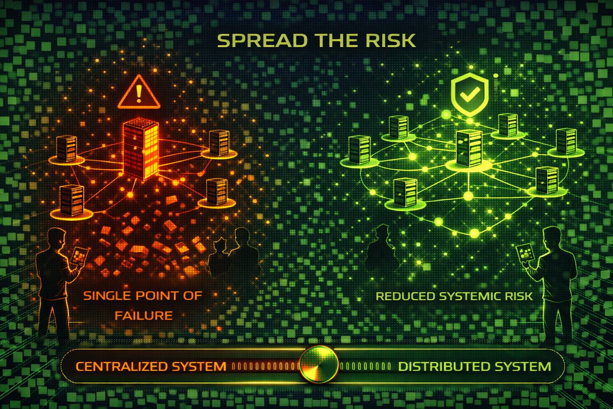 Spread the Risk

When everything depends on one system, failure hits hard <a href="/dgrid_ai/">DGrid AI</a> 
Distributed systems change that equation.
In decentralized AI infrastructure, spreading compute and coordination across multiple nodes reduces systemic risk.