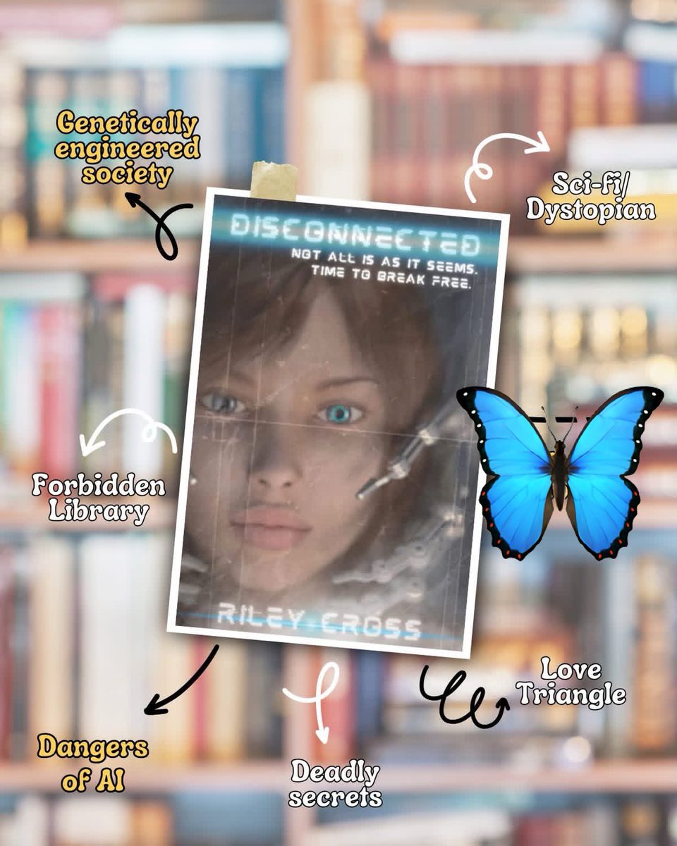 Riley Cross Author of Disconnected & Swamp of Doom tweet media