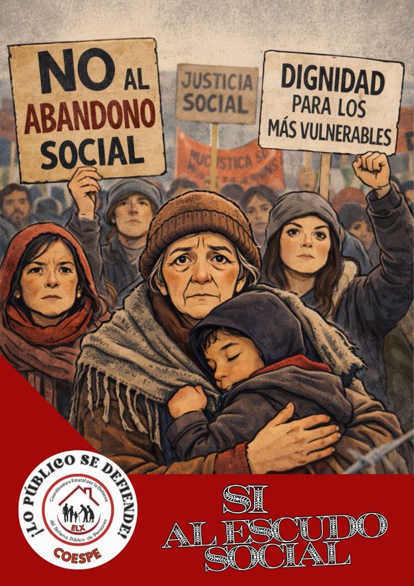 Cuando el poder decide retirar protección a los más vulnerables, no está aplicando una política neutra. Está ejerciendo una forma de violencia estructural, silenciosa, burocrática, pero devastadora.
#LaLuchaElÚnicoCamino