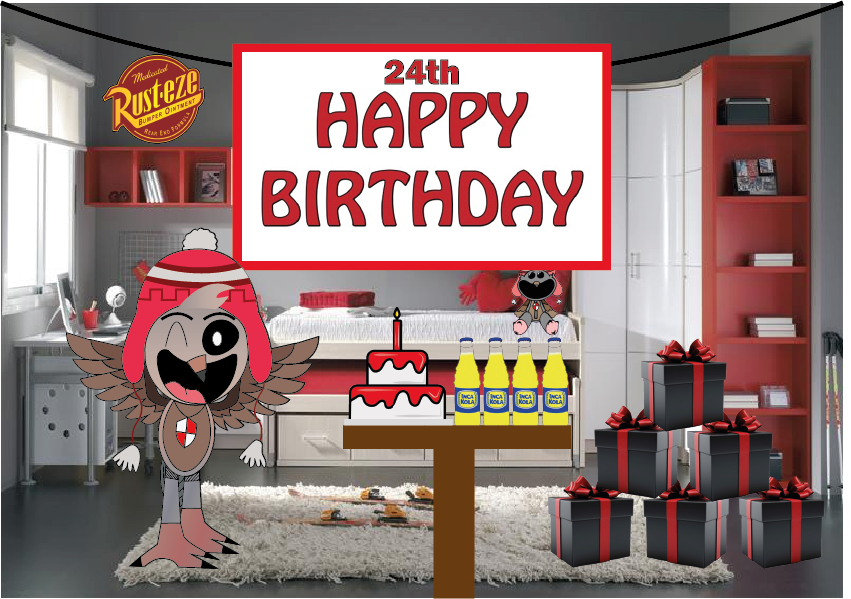 DiegoEduardoBe8's tweet photo. Today, February 28th, is my birthday. My OC Critter will also be the center of attention of today, By the way, I'm turning 24. Do you like the room decor
#SmilingCrittersOC #HappyBirthday #Roomdecor #Rusteze #Incakola https://t.co/AnaSpfYcVL