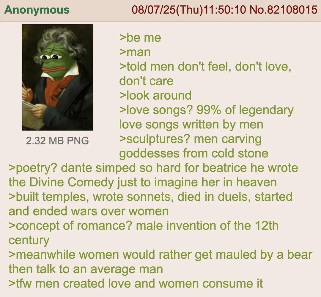 Greentext Poster tweet media