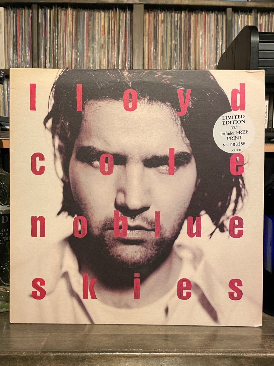 MILEHIGHCLUB202's tweet photo. ほな12いこか
LLOYD COLE / No Blue Skies [’90 Polydor --- COLEP 11]
#lloydcole #NoBlueSkies #FredMaher #PaulHardiman #HammersmithOdeon #london1990 #listeningbar #vinylbar #musicbar #レコードバー #mhc28022026
https://t.co/Mz4iUFpxZD https://t.co/3629Ps0mRV