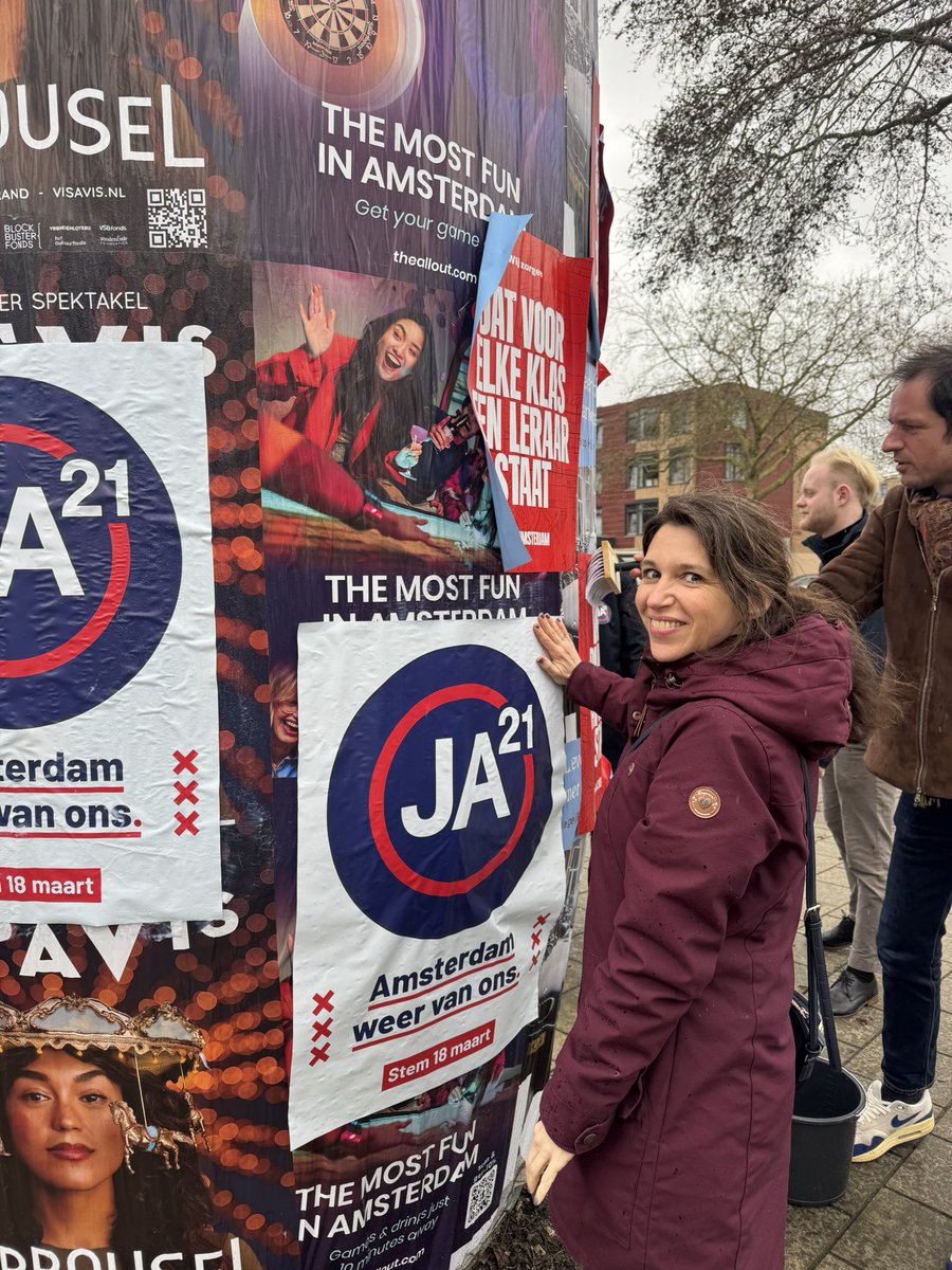 Amsterdam weer van ons ❌❌❌ stem 18 maart op <a href="/AmsterdamJa21/">JA21 Amsterdam</a>