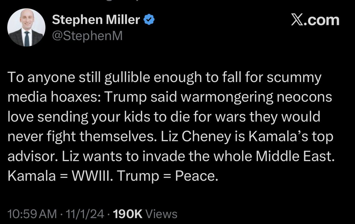 There’s always a tweet