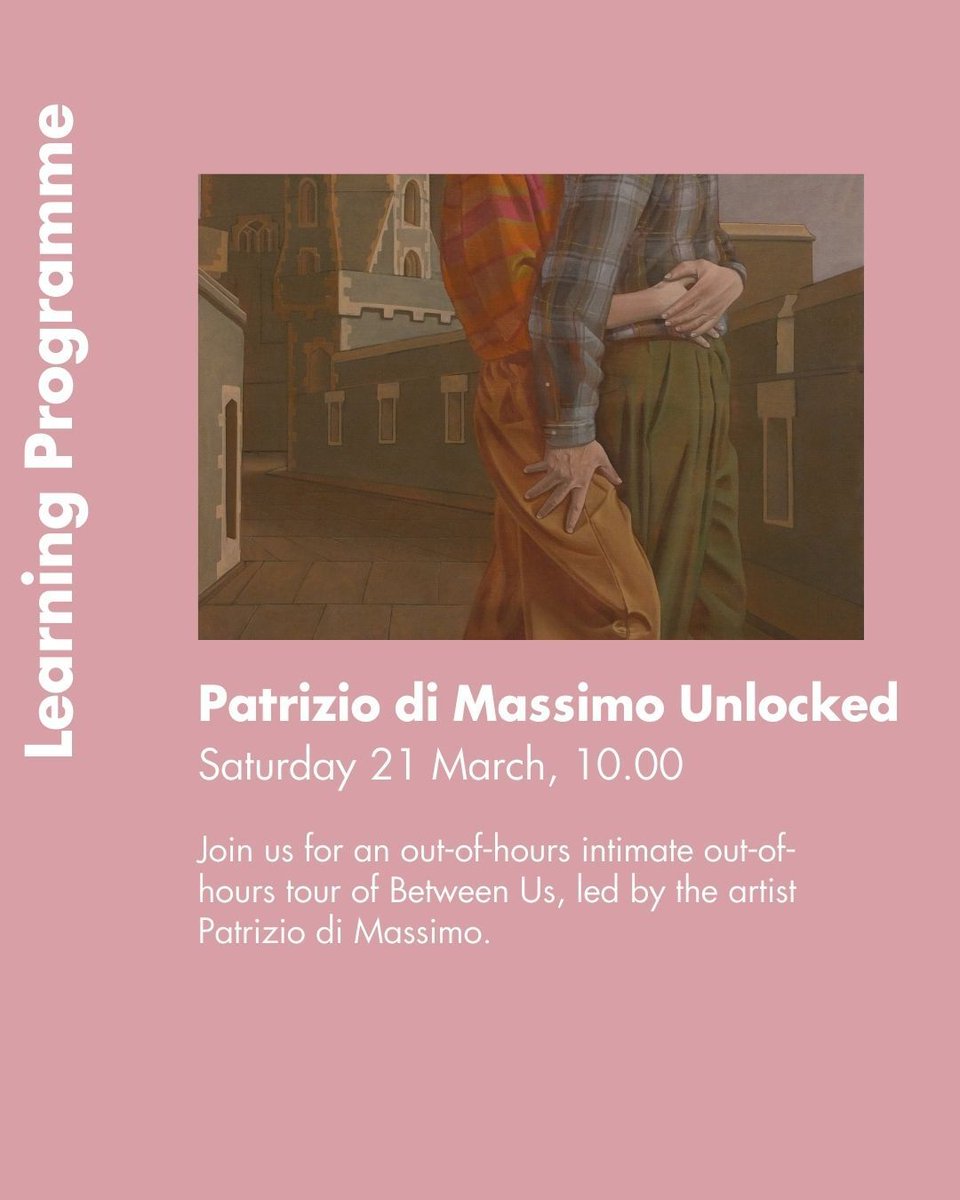 Estorick's tweet image. March is just around the corner. Explore our upcoming events, try something new, or reserve your spot at one of your favourites. 

Visit our website to book.

#EstorickCollection #WhatsOnLondon #LondonMuseums #ArtInLondon #ItalianArt #MuseumEvents #MarchInLondon