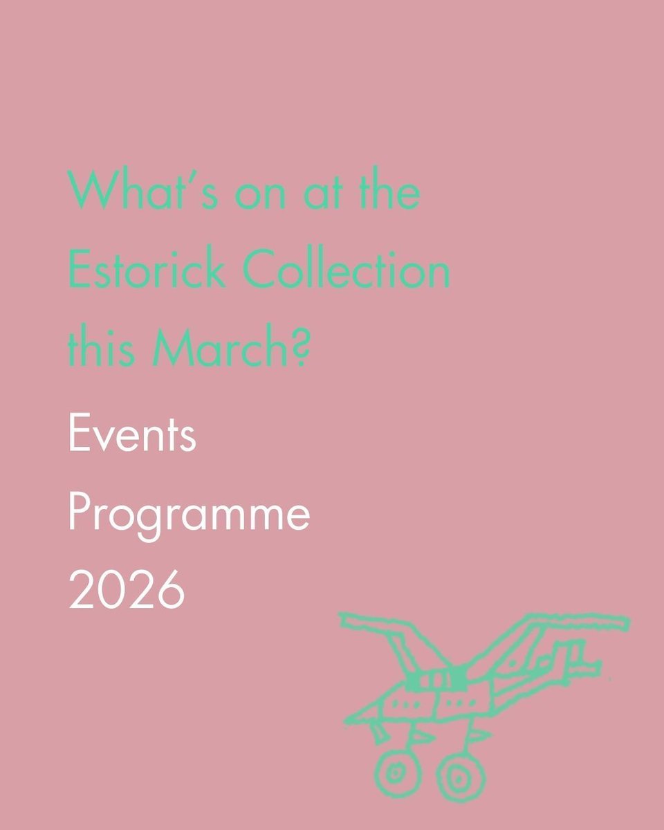 Estorick's tweet image. March is just around the corner. Explore our upcoming events, try something new, or reserve your spot at one of your favourites. 

Visit our website to book.

#EstorickCollection #WhatsOnLondon #LondonMuseums #ArtInLondon #ItalianArt #MuseumEvents #MarchInLondon