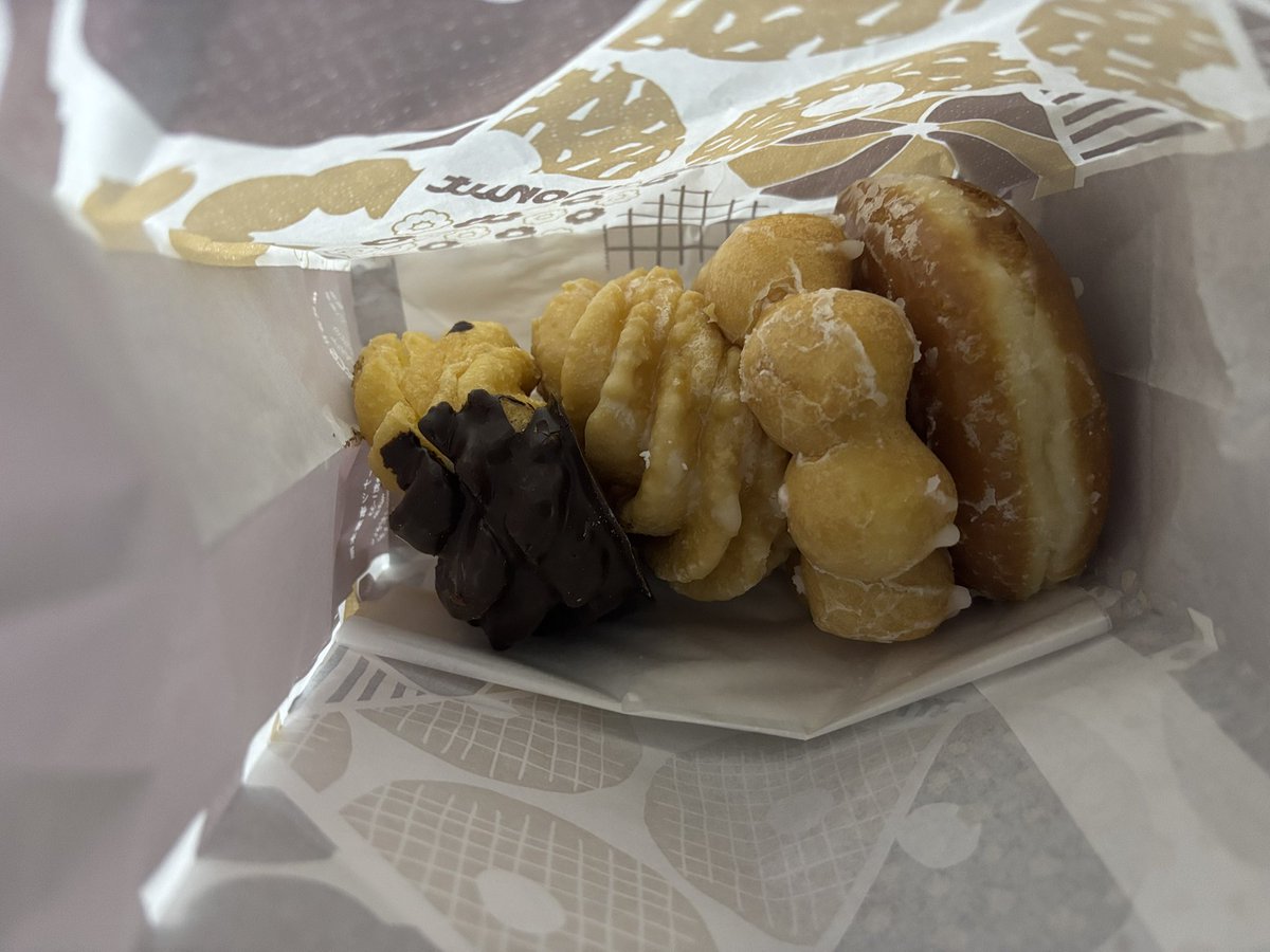 ポケモンZAやってから食べたかったドーナツ！！