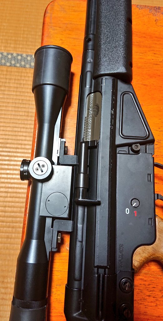 東京マルイPSG－1 買って25年 1番旧い電動ガンです セミオ－トしか撃て