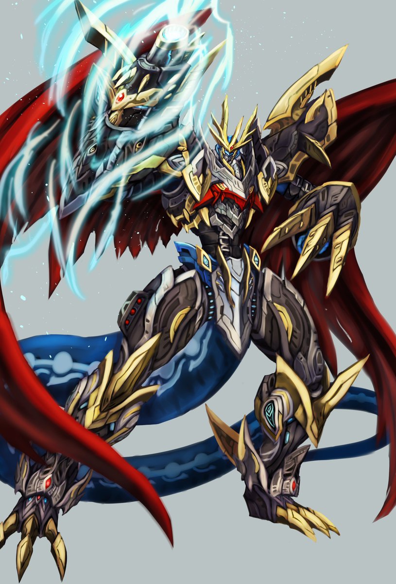 デジモン #ドラゴン #Dragon インペリアルドラモン ファイターモード 完成