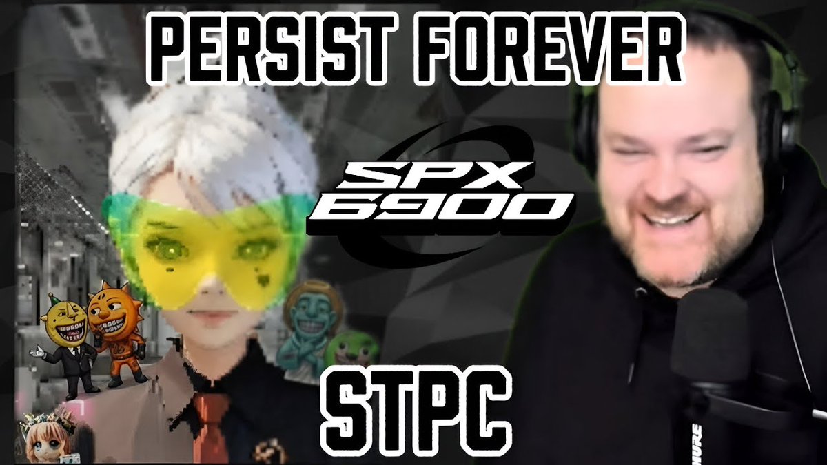Persist Forever 040 with <a href="/STPC_Pro/">STPC ©️💹🧲 | Visual Creator</a> is out now on YouTube!

Aeon is killing it with his edits and so much more. Awesome to talk with him about the upcoming #SPX6900 Amsterdam Conference.

YouTube link below:
