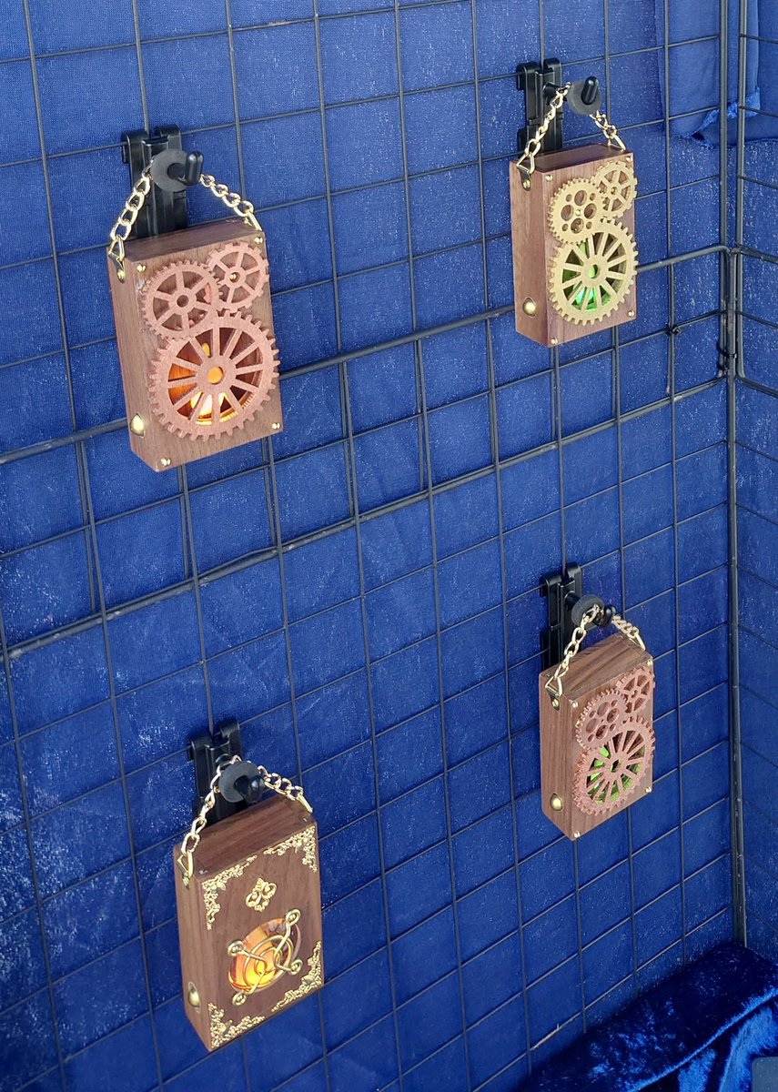 スチームパンク ☆☆個展雑貨 no.23 ブルー 日本スチームパンク協会【公式】⚙️🎩 (@nihonjouki) / Posts / X