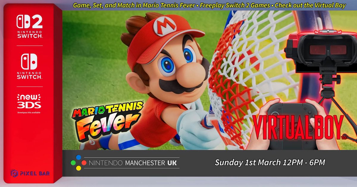 Nintendo Manchester tweet media