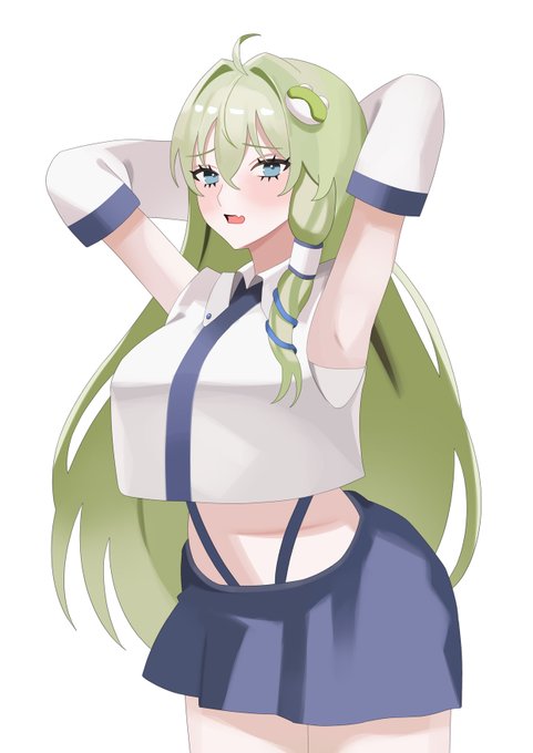 早苗さんの脇見せ #東方Project #東風谷早苗