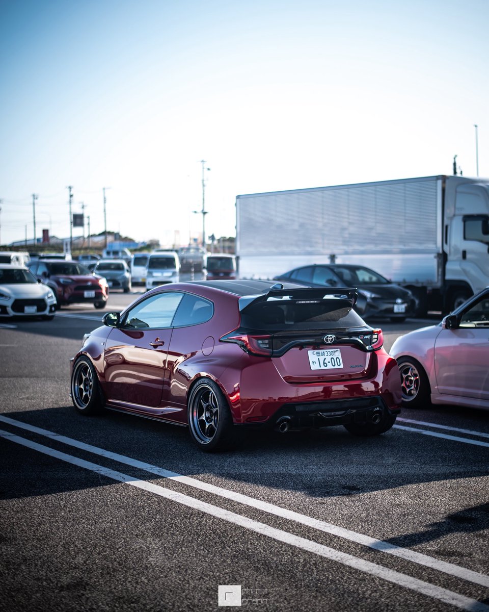 gxpa16_kai's tweet photo. ✨️New wheel✨️
ENKEI PeformanceLine
PF06 HSB 【R face←ここ重要!!】
18inch 10J +25 +38
DUNLOP DIREZZA ZⅢ
265/35R18
📸→@R_zc31s_white
#GRヤリス
#ENKEI
#PF06
#10J通し
#ZIII https://t.co/TphHPCymop