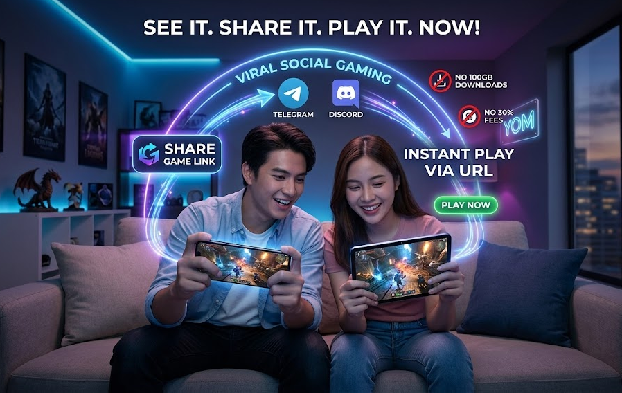 greensimples's tweet photo. From URL to UE5 in seconds.📲

Stop losing 80% of your players at the "Download" button. YOM is transforming social gaming by bringing AAA Unreal Engine 5 experiences directly inside Telegram, Discord, or any browser.

No friction, no 30% Store tax—just instant play.@YOM_Official https://t.co/csZLyeG7Ti