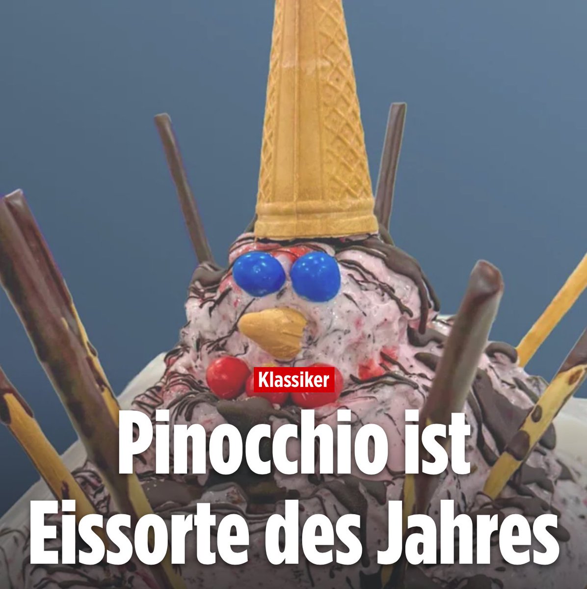 wusste garnicht, dass der Merz eine Eissorte hatte/hat