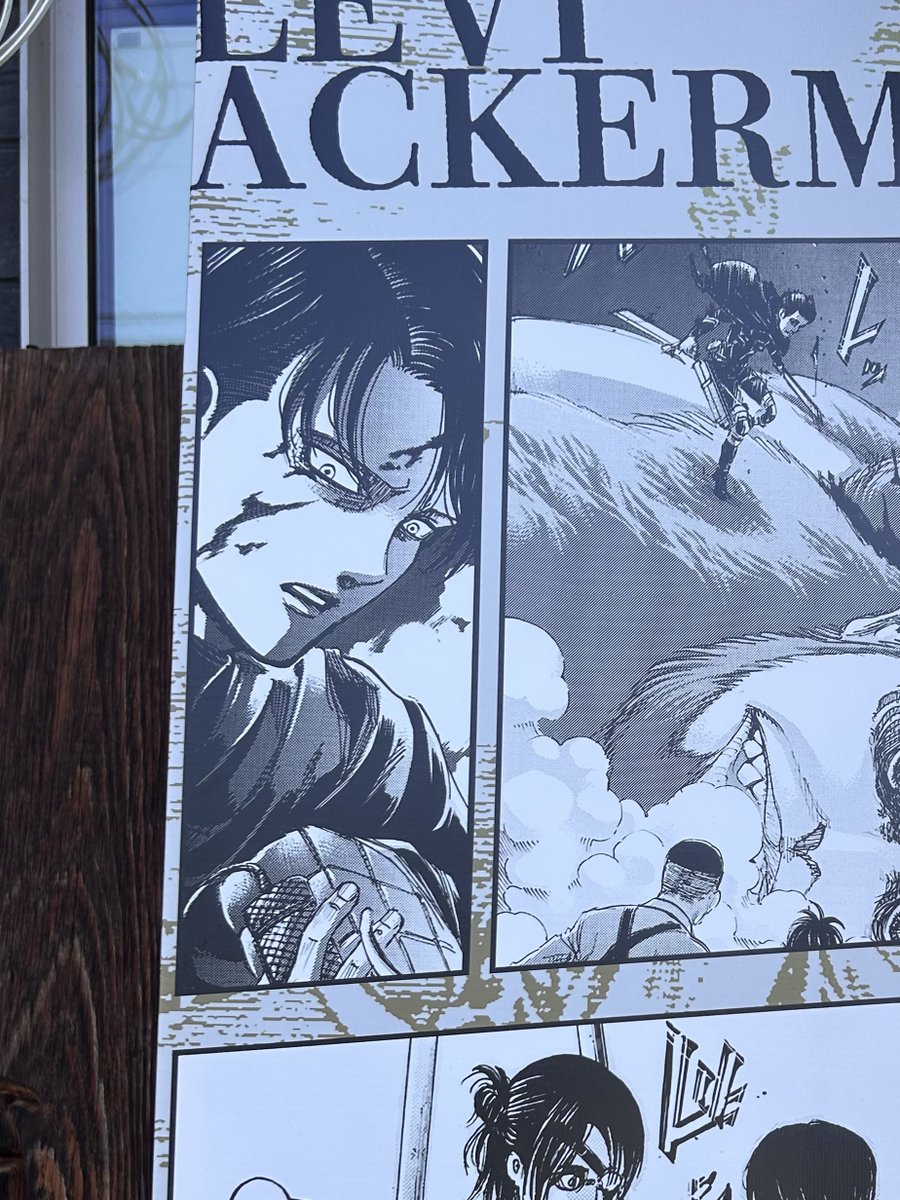 この左上のリヴァイがめちゃくちゃ大好きやからピックアップされてて