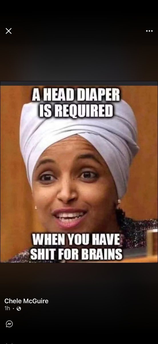 RealHickory's tweet photo. Good morning to everyone who's no fan of Ilhan Omar, LOL https://t.co/XUtRF8g92B