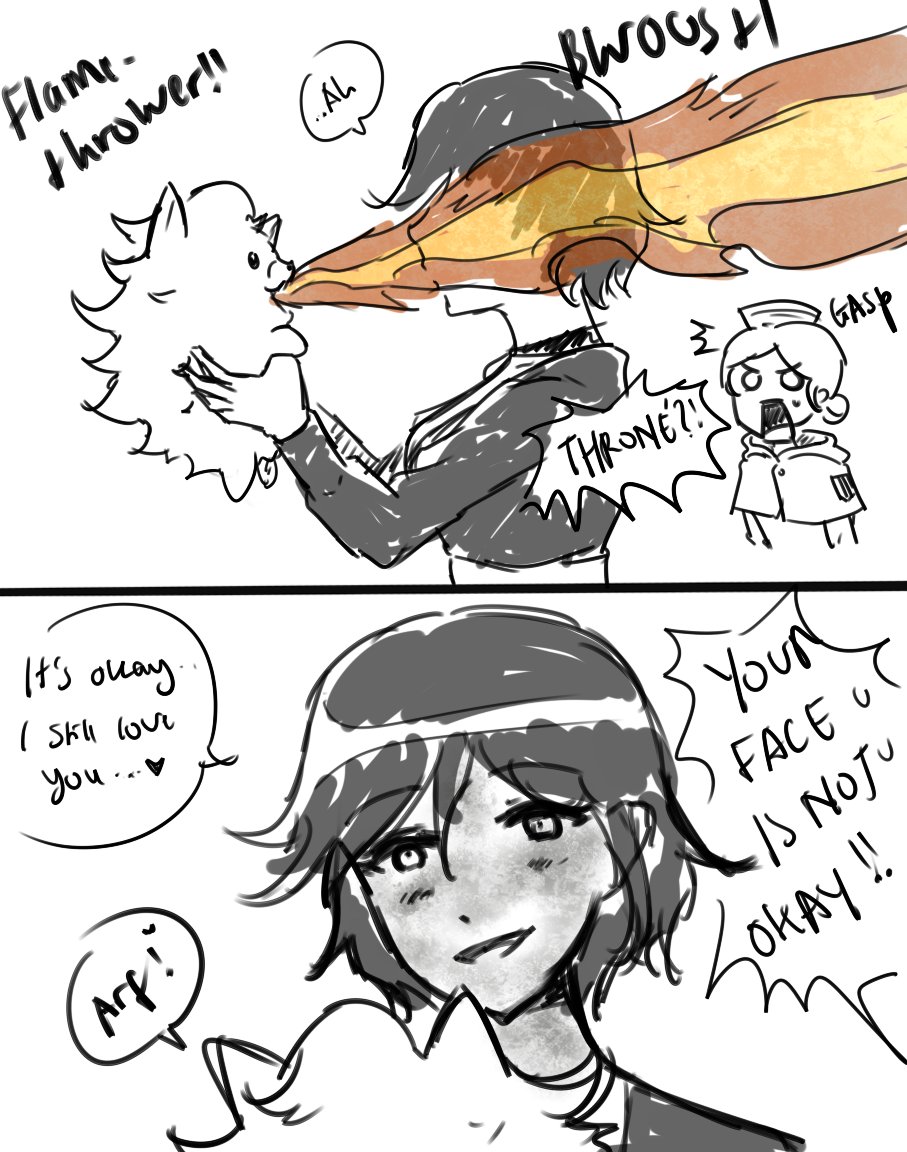 douwantme2killu's tweet image. Throné will love this lil fella, trust me

#octopathtraveler2 #Pombon