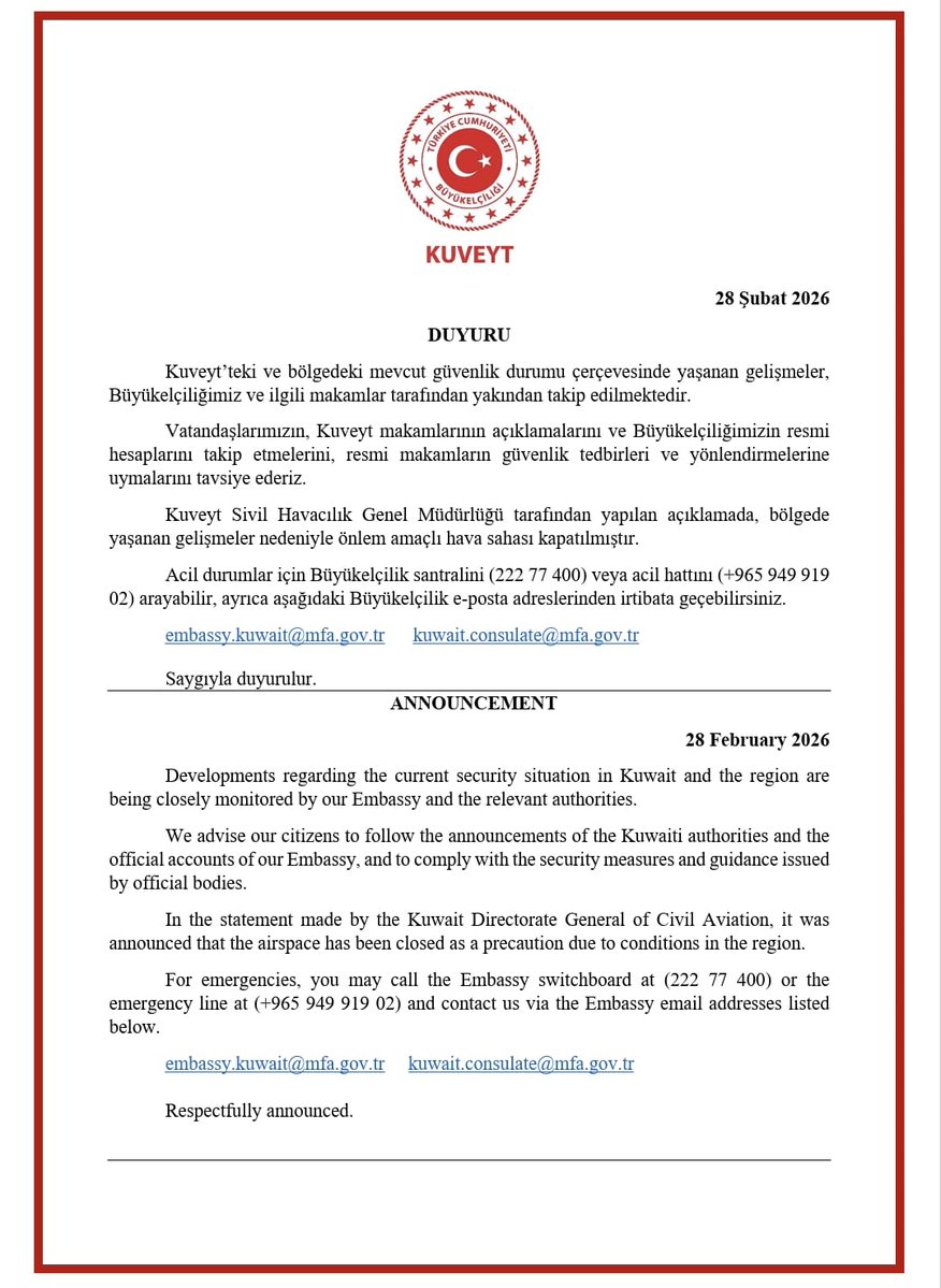 Duyuru/Announcement 📢