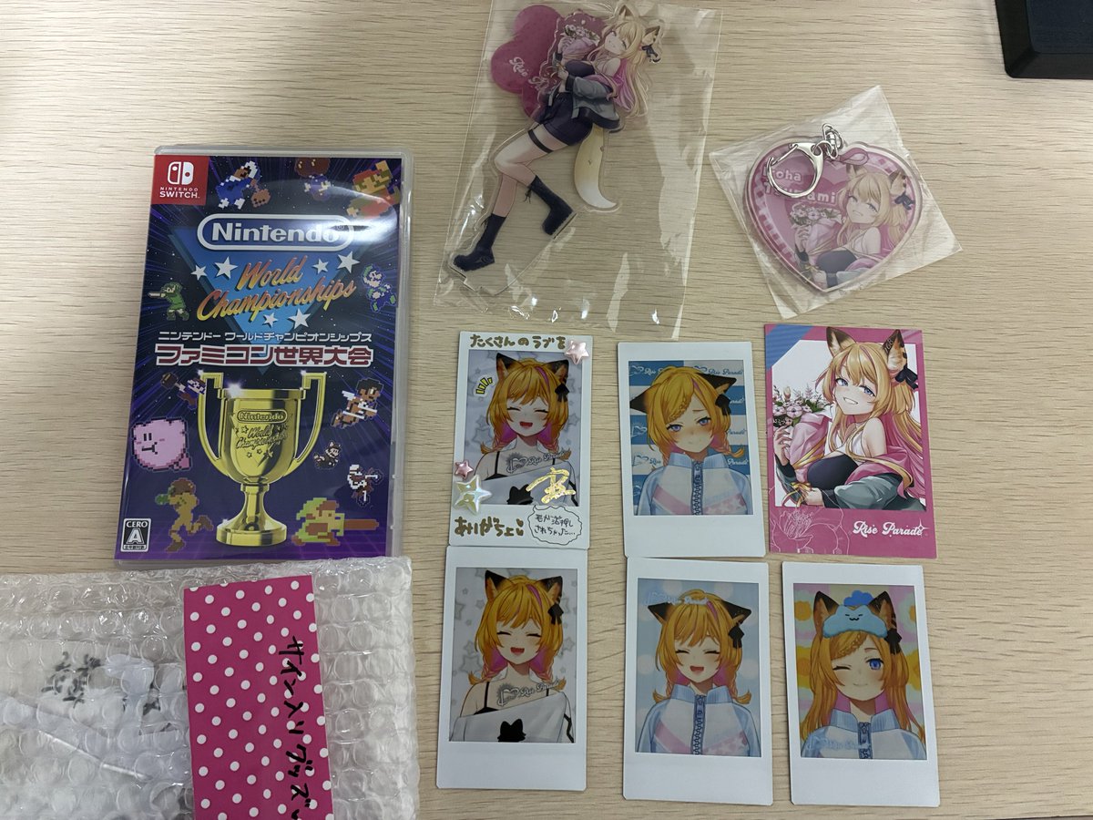 RiseParadevol6 戦利品！ファミコンでつーちゃんを超えます サイン