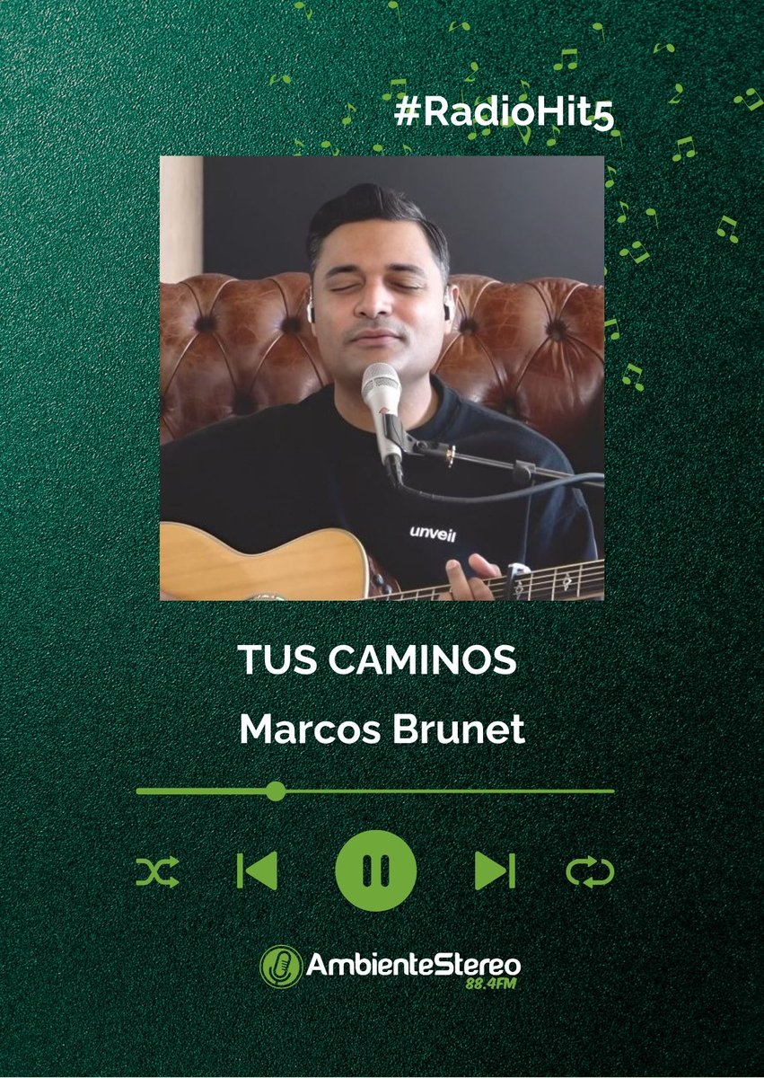 Ambiente884's tweet photo. #Radiohit5 -Tus caminos-
@marcosbrunet https://t.co/lsV56EfHuO