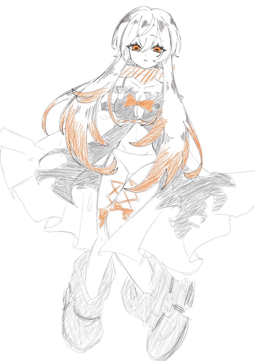 今月描いた絵を晒そう