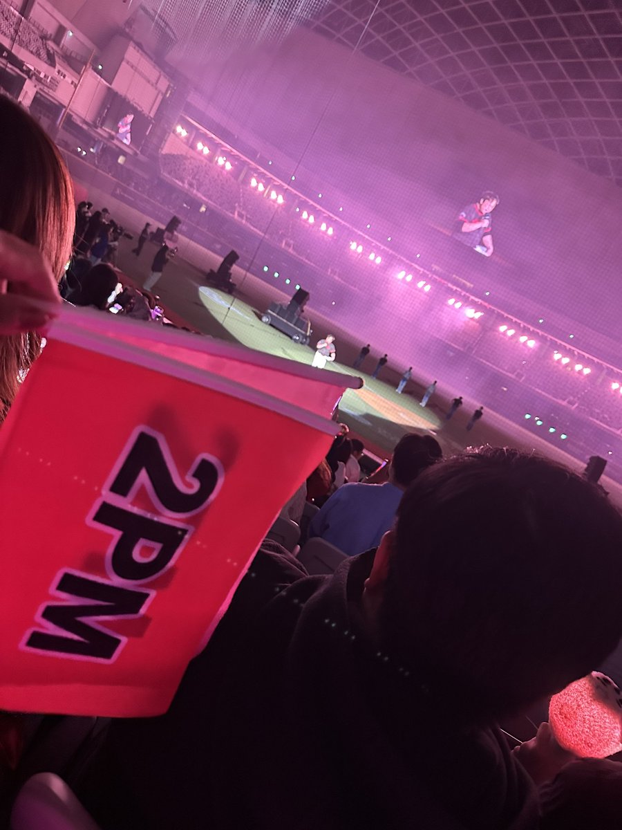 台北ドーム綺麗だよ🩷
もうすぐ❤️
#2PM #JUN_K #NICHKHUN 
#준케이 #닉쿤
#台日棒球國際交流賽