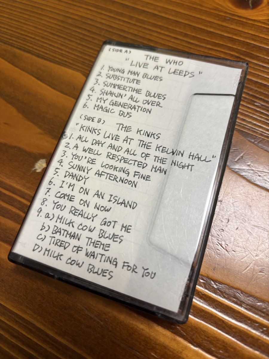 テープ大丈夫そうだから、久しぶりに聞いてみたい…。 でもデッキがない