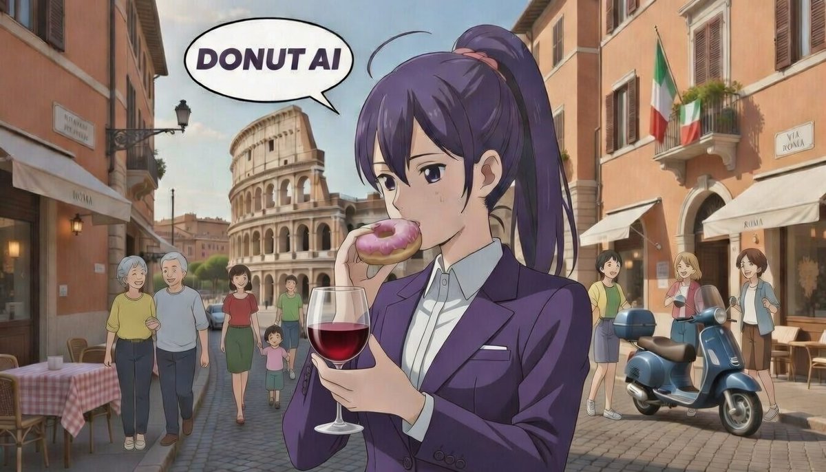 My journey continues with the next country, Italy. Soon everyone will know aboutThe world's first agentic crypto browser (a browser with autonomous AI agents), specifically designed for trading, DeFi, and on-chain actions.
Join the Donut community: 
Discord =