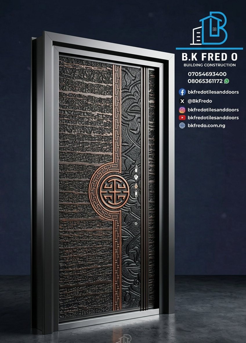 bkfredotd's tweet photo. YOUR TRUSTED EXPERTS IN MODERN SECURITY STEEL DOORS 🔐
Premium double security steel doors with reinforced body, multi-lock system &amp; luxury finish.
Upgrade your home today.
📍 Benin City
📞 07054693400 | 08065361172
#interiordesign #doors https://t.co/IpKRpS8883