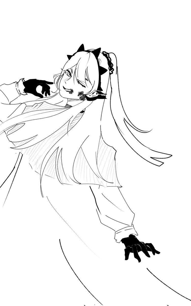 Ambertitssucker's tweet photo. #Obsidian #Stonehearts for the last drawing of the month. I locked in for this one, not coloring it tho🥀. https://t.co/A3sQfhqbHZ