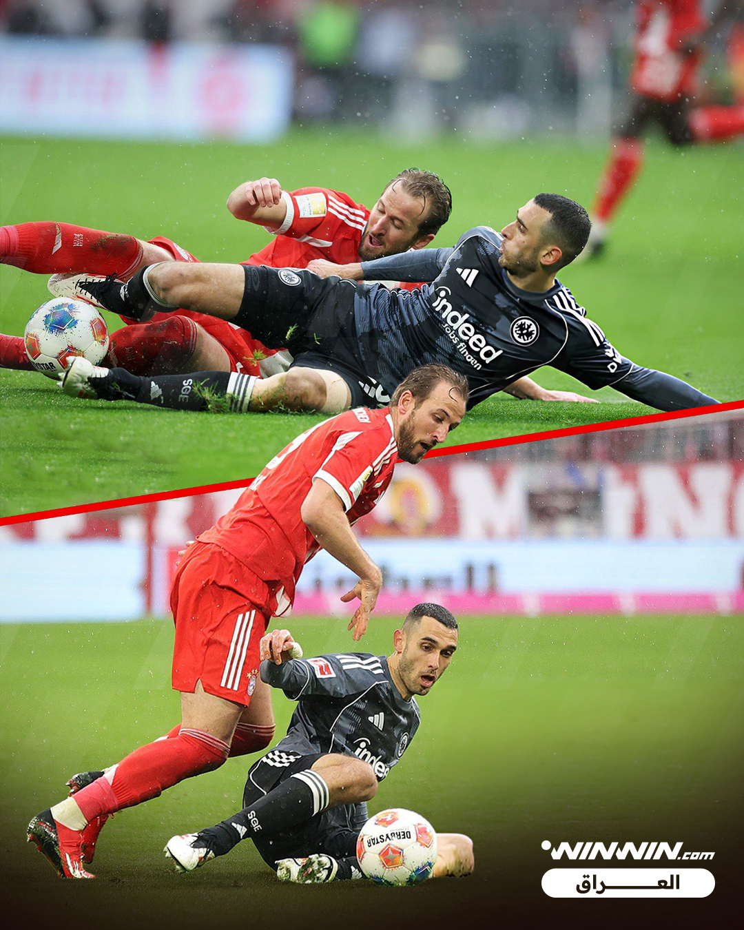 ممنوع المرور. أمام إلياس السخيري، تسقط أنت وتاريخك يا هاري كين 