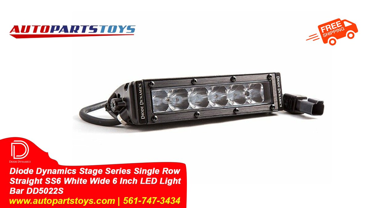 autopartstoys's tweet image. The @DiodeDynamics SS6 Wide Light Bar packs massive output into a compact 6” design. Perfect for the trail, the track, or the street.

More light. More confidence. More memories. ⚡️🚙

#OffRoad #CarMods #LEDLighting #Adventure #DiodeDynamics