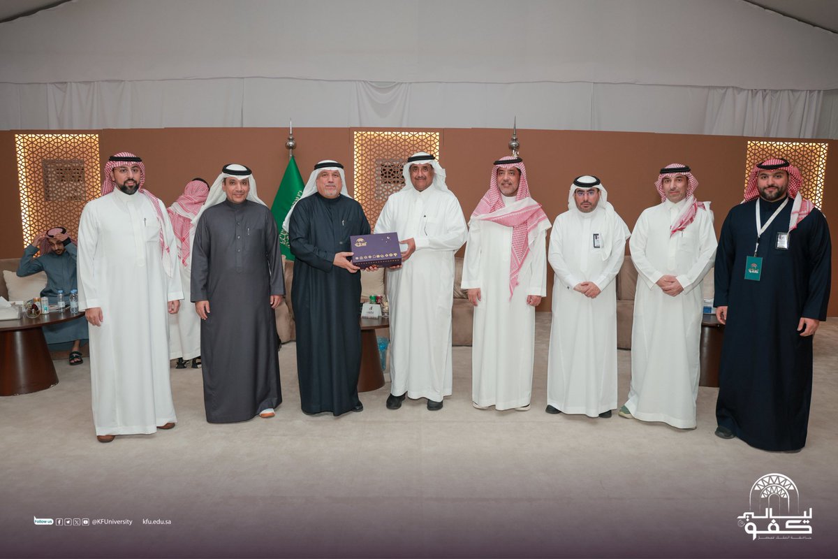 #صور📷| 

جانب من زيارة وفد أسرة الشعيبي لمهرجان #ليالي_كفو 2026 

#ليالي_الأحساء_كفو
#مامثلك_ليالي