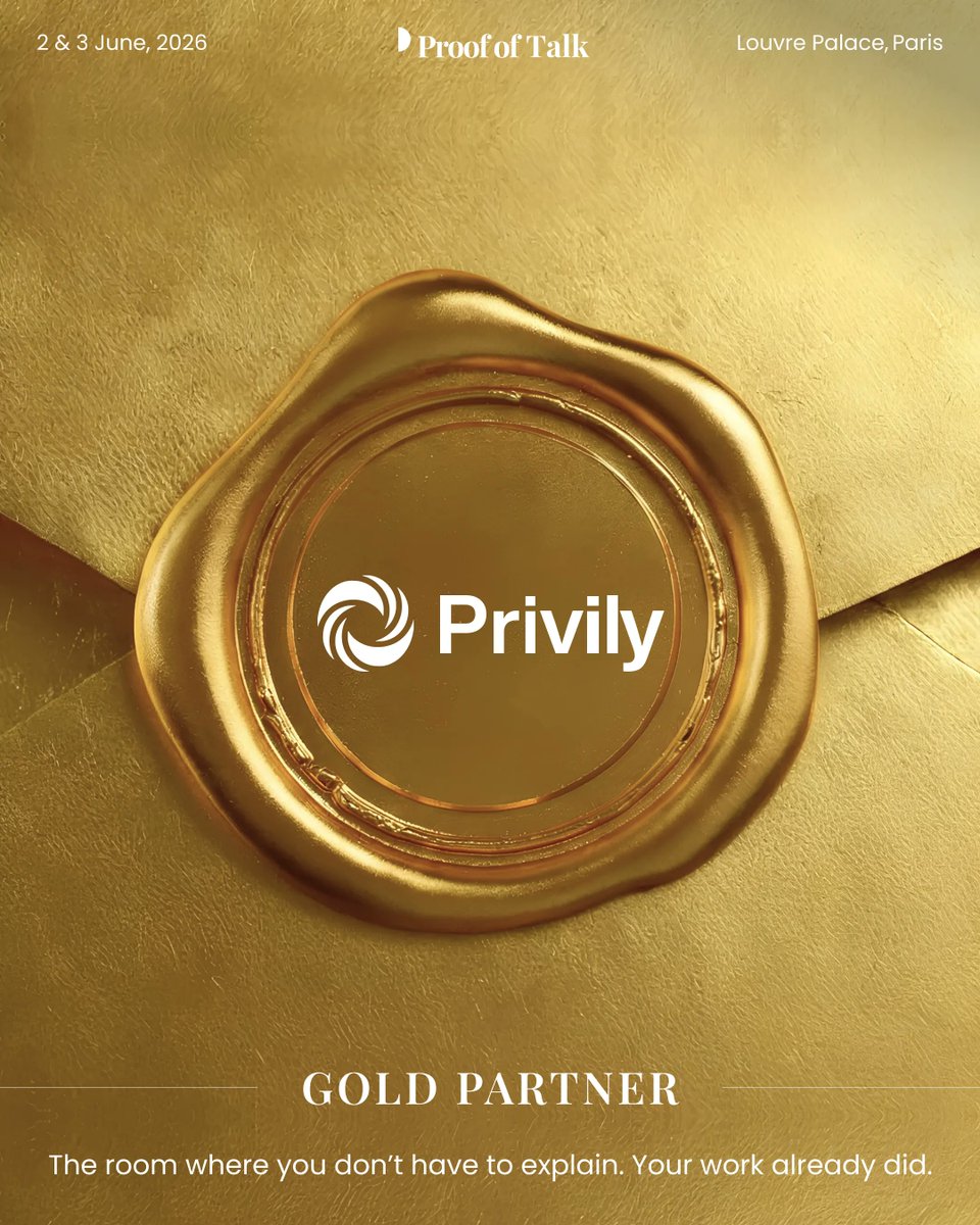 Proof of Talk tweet media