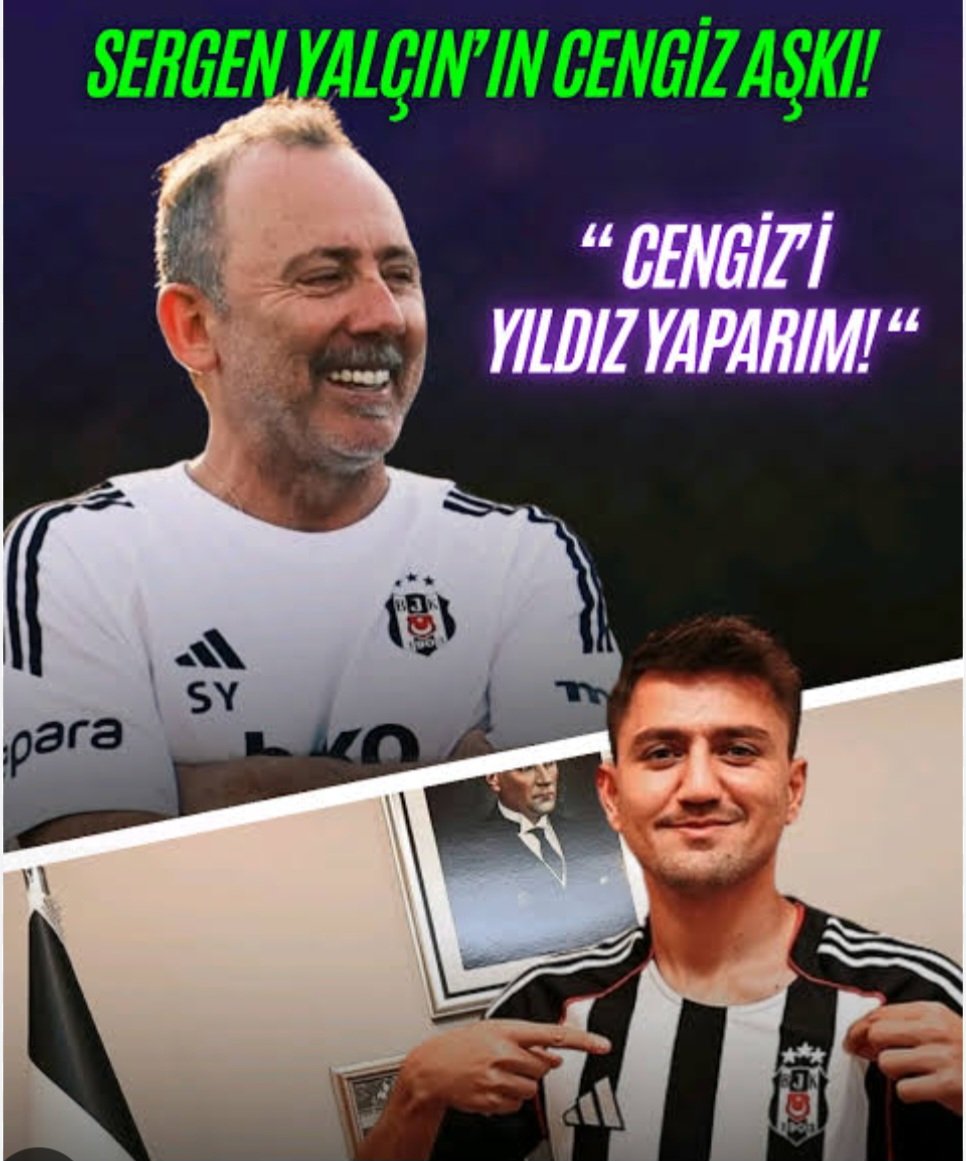 Al halısahada oynat, düğünde oynat , sahneye çıkar,  Survivor a yolla hocam başka yıldız yapma yolları da var ama bizi bulaştırma artık..#KOCvBJK #beşiktaş #cengiz