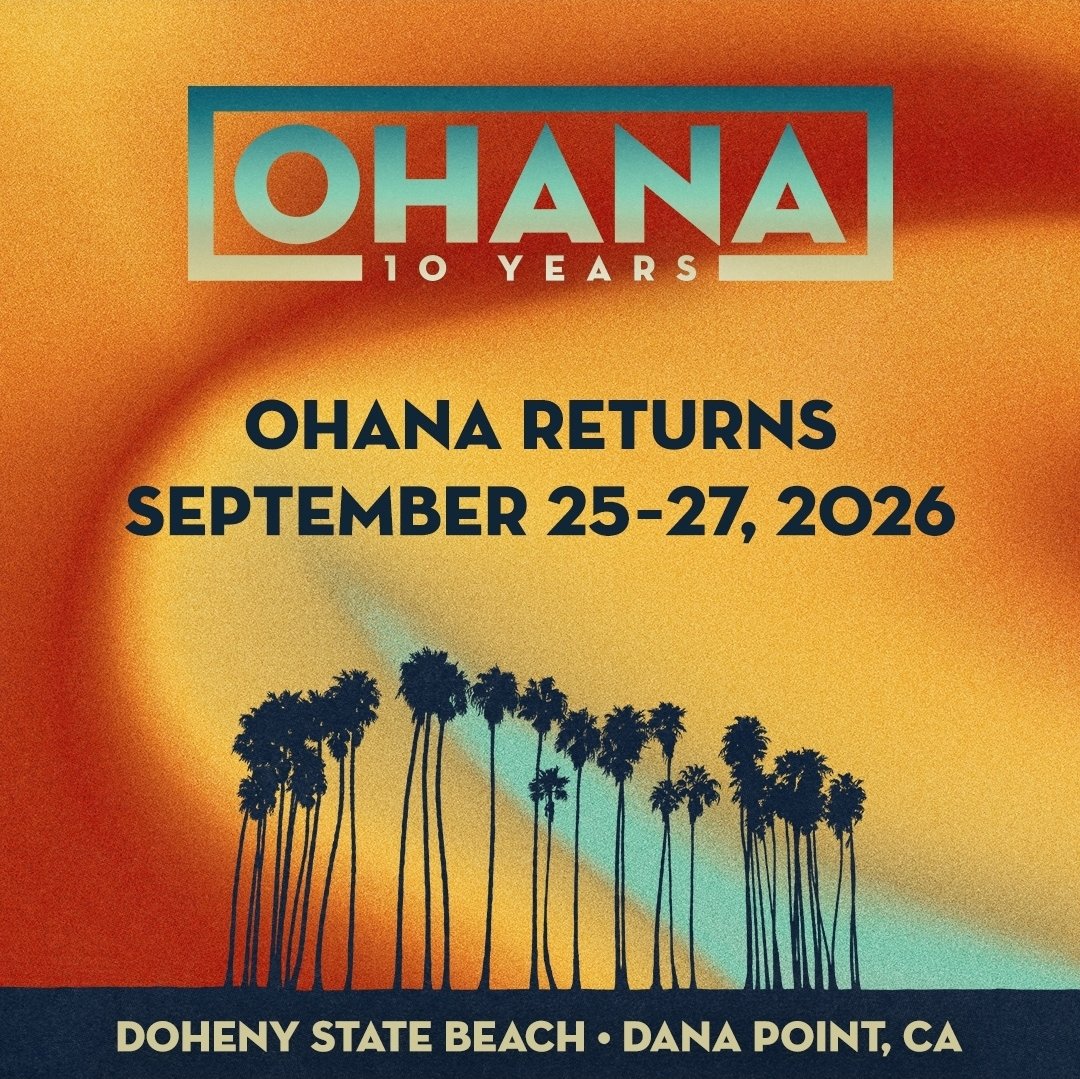 AcostaMzk's tweet image. Eddie Vedder anuncia el retorno del #Ohana 🌴 para celebrar los 10 años.
Festival que se llevará acabo en Dana Point #California del 25 al 27 de septiembre.