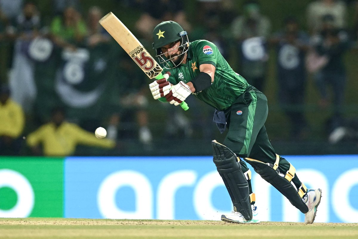TheRealPCB's tweet photo. Record achieved ✨

@RealSahibzada has now hit the most runs for any batter in a single ICC Men's T20 World Cup edition 👏

#PAKvSL | #T20WorldCup | #BackTheBoysInGreen