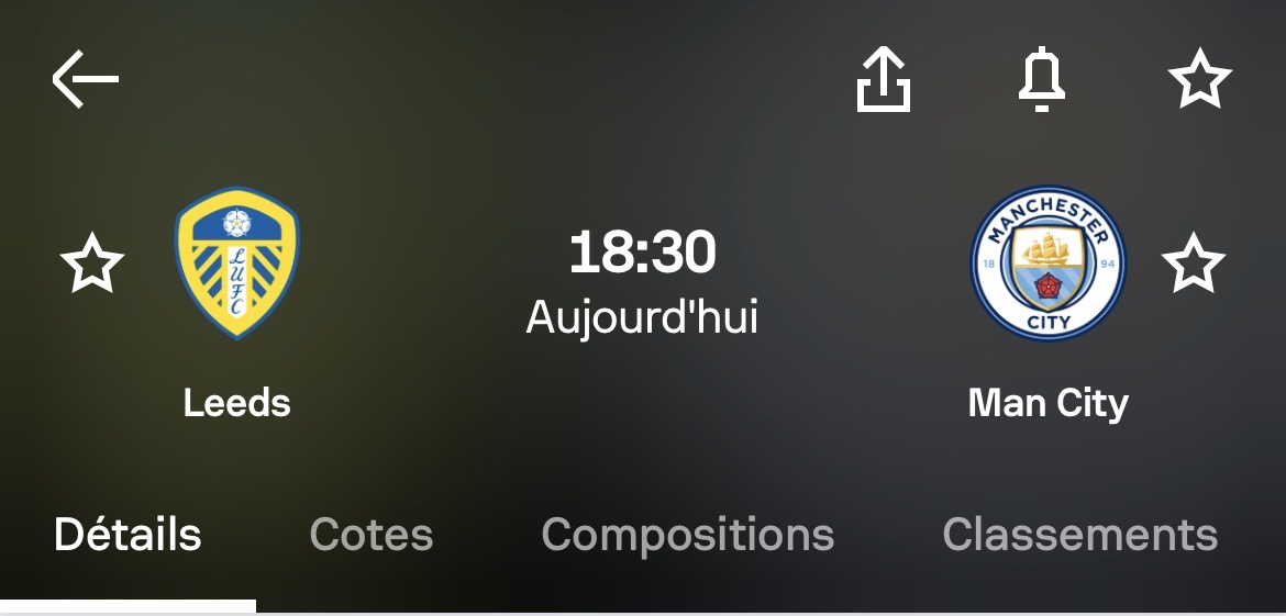 Leeds va le faire, j’y crois. C’est 11 humains contre 11 humains.