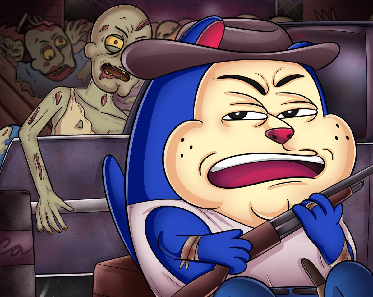 Zombies, man, they creep me out!