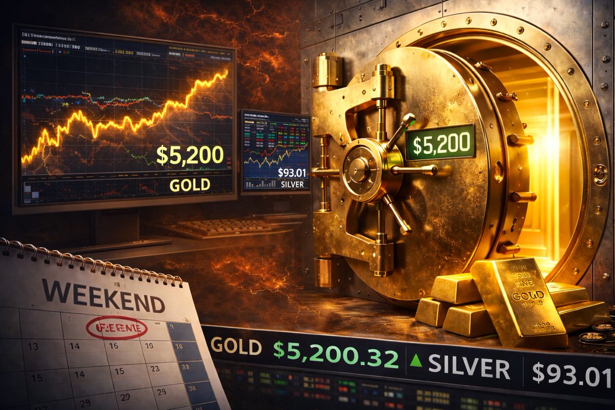 Investors continue to cling to their gold during the weekend The threat of a geopolitical flare-up is once again...