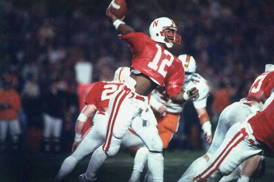 Lefty762's tweet photo. @MartySmithESPN  
Turner Gill looked pretty good.Circa 1984 Orange Bowl https://t.co/z14hAfUcyP