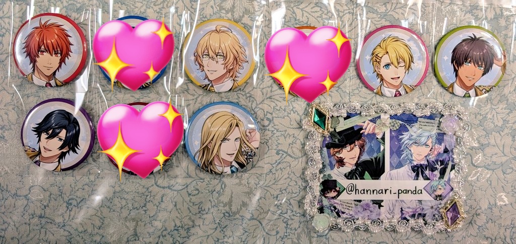 交換・譲渡】うたプリ ASS HC 缶バッジ 【譲】音也 那月 トキヤ 翔