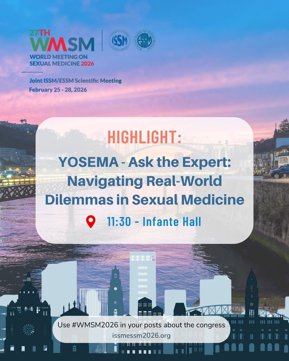 European Society for Sexual Medicine (ESSM) tweet media
